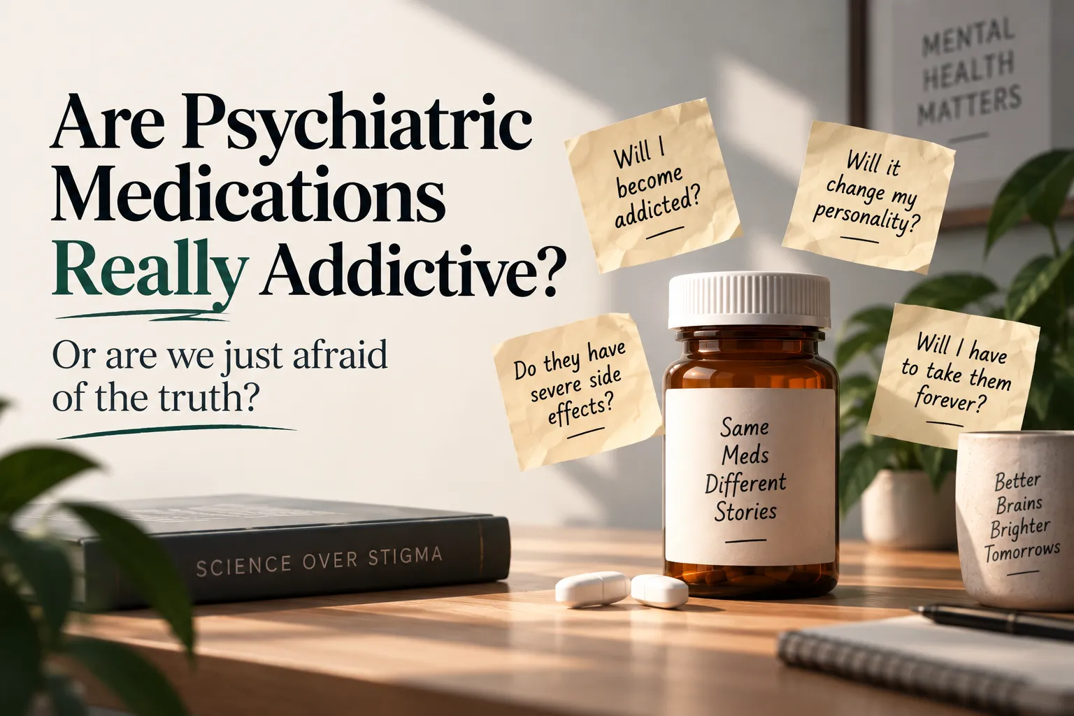 De-Stigmatizing Psychiatric Medications: Debunking Myths Around Dependency & Side Effects