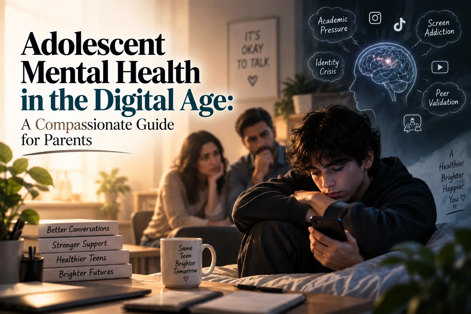 Adolescent Mental Health in the Digital Age: A Compassionate Guide for Parents